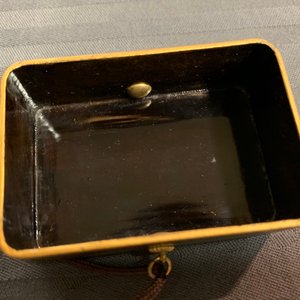 Six boîtes couvertes en laque de Japon, Meiji/Showa, 19/20ème — photo 19
