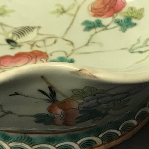 Six bols en porcelaine de Chine céladon et une paire de bols sur supports pour le marché Peranakan ou Straits, 19ème — photo 17