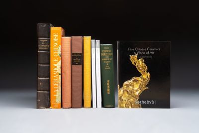 Six books and three auction catalogues on Chinese Arts, 1894-2008