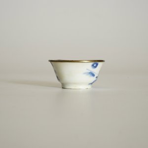 Six Chinese blue and white "Bleu de Hue" wine cups for the Vietnamese market, 19th C. — photo 12