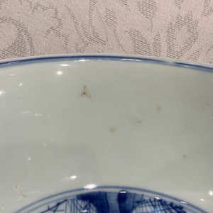 Six Chinese blue and white bowls, Kangxi — 照片 36