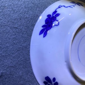 Six Chinese blue and white (covered) cups and saucers, Kangxi — photo 22