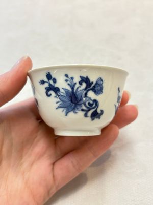 Six Chinese blue and white cups and seven saucers, 18/19th C. — photo 22
