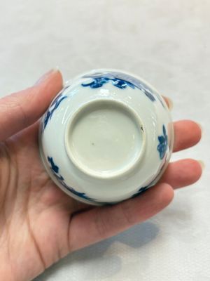Six Chinese blue and white cups and seven saucers, 18/19th C. — photo 25