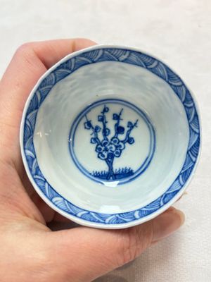 Six Chinese blue and white cups and seven saucers, 18/19th C. — photo 36
