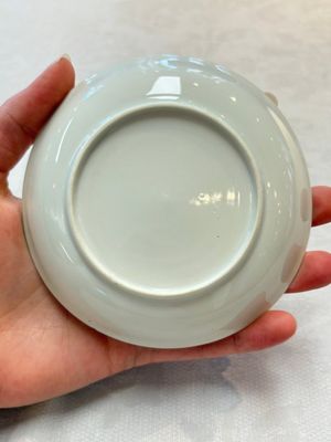 Six Chinese blue and white cups and seven saucers, 18/19th C. — photo 47