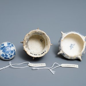 Six Chinese blue and white porcelain wares from the Vung Tau shipwreck, Kangxi — 照片 11