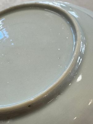 Six Chinese blue and white 'Scholar in a Garden' cups and saucers, Yongzheng — photo 38