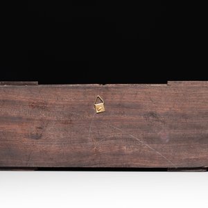 Six Chinese bone-inlaid lacquered wooden furniture panels with hunting scenes, 18/19th C. — photo 7
