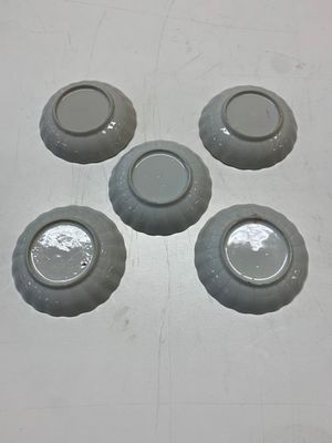 Six Chinese Canton famille rose 'mandarin subject' cups and ten saucers, Qianlong — photo 19