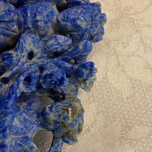 Six Chinese carved lapis lazuli groups, 19/20thC. — 照片 9