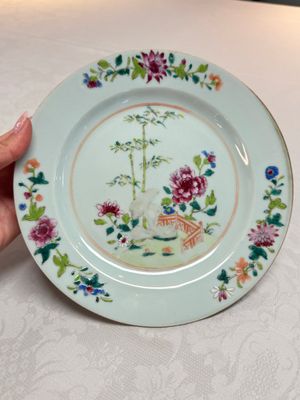 Six Chinese famille rose 'Flower Garden' plates, Qianlong — 照片 35