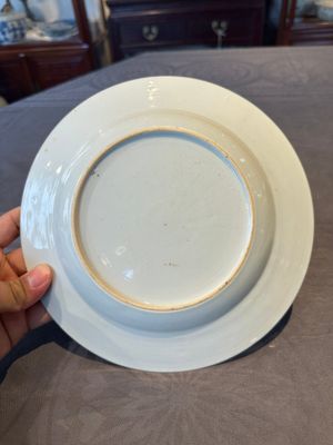 Six Chinese famille rose 'peacock and flowers' plates, Yongzheng — 照片 25