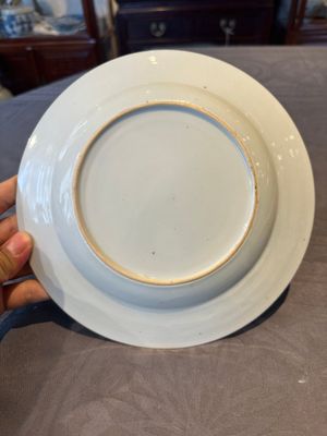 Six Chinese famille rose 'peacock and flowers' plates, Yongzheng — 照片 9