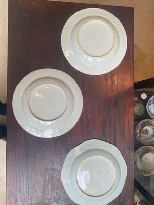 Six Chinese famille rose plates with floral design, Qianlong — 照片 2