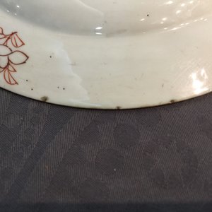 Six Chinese famille rose plates with floral design, Qianlong — photo 4