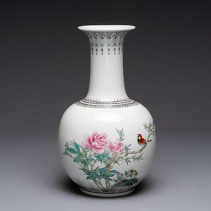 Six Chinese famille rose vases, 20th C. — 照片 8