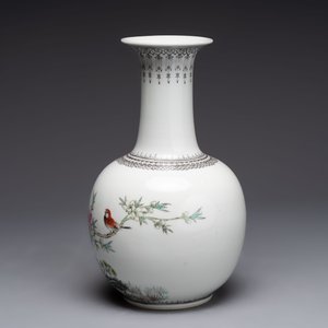 Six Chinese famille rose vases, 20th C. — 照片 9
