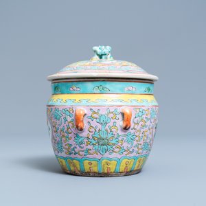 Six Chinese famille rose wares for the Straits or Peranakan market, 19th C. — 照片 7