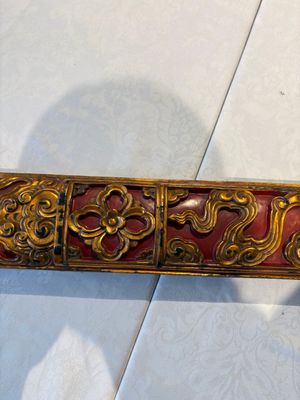 Six Chinese gilt-lacquered carved wooden panels with narrative design, 19th C. — 照片 16