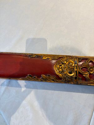 Six Chinese gilt-lacquered carved wooden panels with narrative design, 19th C. — 照片 17