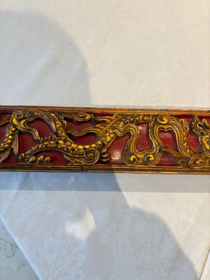 Six Chinese gilt-lacquered carved wooden panels with narrative design, 19th C. — 照片 21