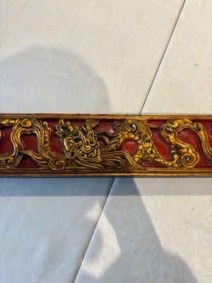 Six Chinese gilt-lacquered carved wooden panels with narrative design, 19th C. — 照片 22