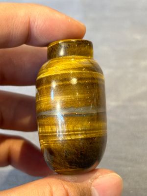 Six Chinese hardstone and agate snuff bottles, 19/20th C. — photo 21