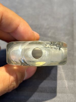 Six Chinese inside-painted glass snuff bottles, 20th C. — foto 12