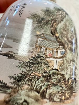 Six Chinese inside-painted snuff bottles, signed Xue Shaofu 薛少甫, Ye Fuying 葉甫英 and Yan Yutian 閻玉田, 20th C. — photo 22