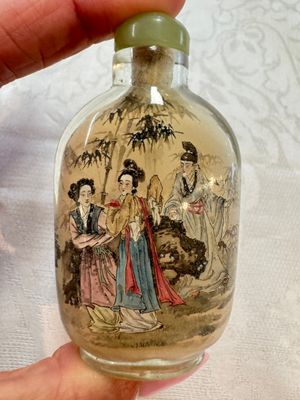 Six Chinese inside-painted snuff bottles, signed Xue Shaofu 薛少甫, Ye Fuying 葉甫英 and Yan Yutian 閻玉田, 20th C. — photo 34