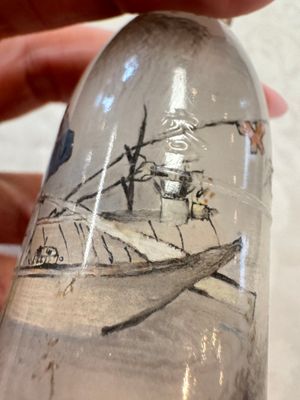 Six Chinese inside-painted snuff bottles, signed Xue Shaofu 薛少甫, Ye Fuying 葉甫英 and Yan Yutian 閻玉田, 20th C. — photo 8