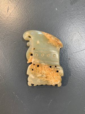 Six Chinese jade and agate carvings, 19th C. — photo 2