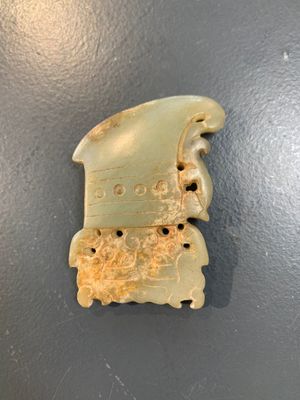 Six Chinese jade and agate carvings, 19th C. — photo 3