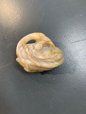 Six Chinese jade and agate carvings, 19th C. — photo 7