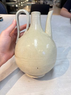 Six Chinese monochrome ding-type wares, Song/Yuan — photo 1