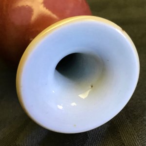 Six Chinese monochrome vases, Kangxi and later — 照片 19