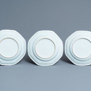 Six Chinese octagonal Imari-style plates, Kangxi — photo 5