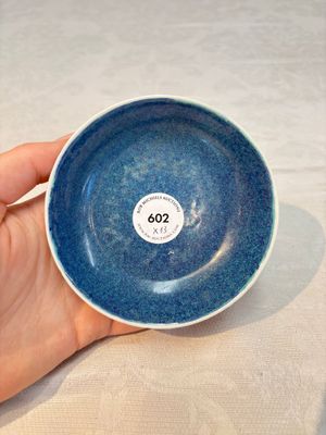 Six Chinese robin's egg-glazed saucers and seven ruby-back plates, Qianlong and Shengshengchun 生生春 marks, 19/20th C. — photo 1