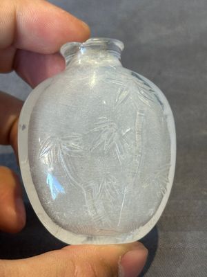 Six Chinese rock crystal and agate snuff bottles, 19/20th C. — photo 19