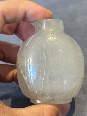 Six Chinese rock crystal and agate snuff bottles, 19/20th C. — photo 24