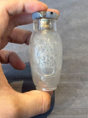 Six Chinese rock crystal and agate snuff bottles, 19/20th C. — photo 28