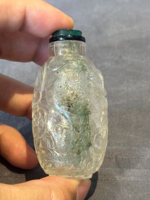 Six Chinese rock crystal and agate snuff bottles, 19/20th C. — photo 35
