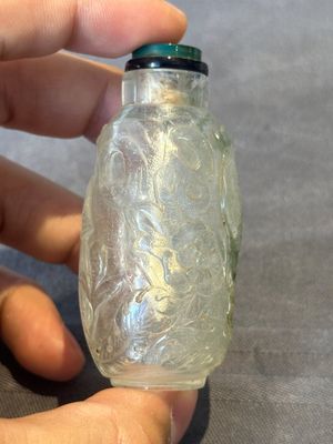Six Chinese rock crystal and agate snuff bottles, 19/20th C. — photo 36