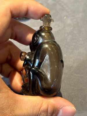 Six Chinese smoky quartz animal-form snuff bottles, 19th/20th C. — photo 24