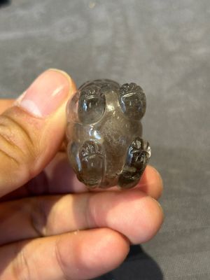 Six Chinese smoky quartz animal-form snuff bottles, 19th/20th C. — photo 7