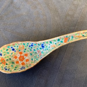 Six Chinese Thai market Lai Nam Thong spoons, 19th C. — 照片 16