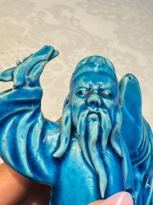Six Chinese turquoise-glazed wares, 19/20th C. — photo 29