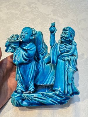 Six Chinese turquoise-glazed wares, 19/20th C. — photo 33