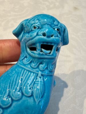 Six Chinese turquoise-glazed wares, 19/20th C. — photo 7